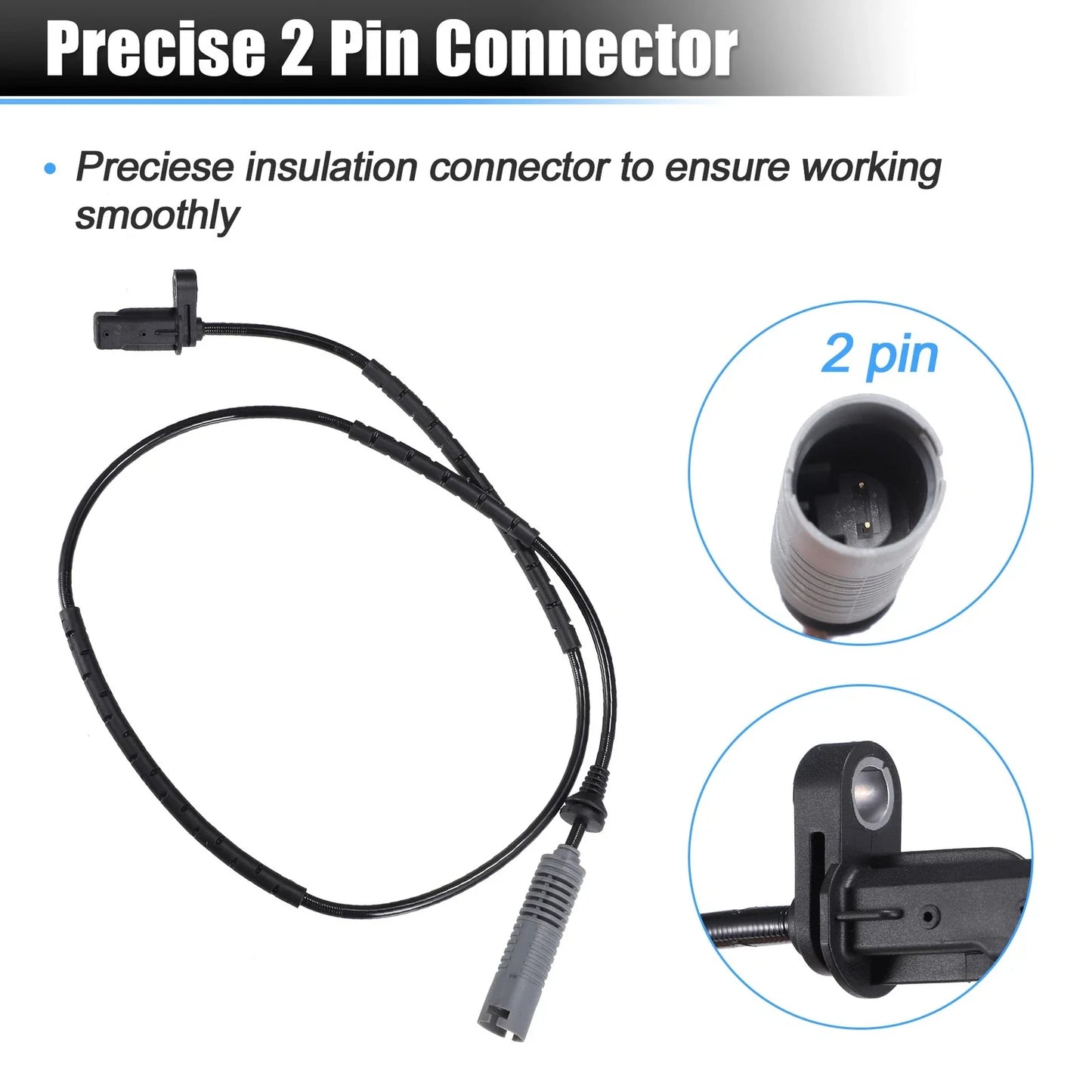 Rear Left Right Side ABS Wheel Speed Sensor for BMW 125i