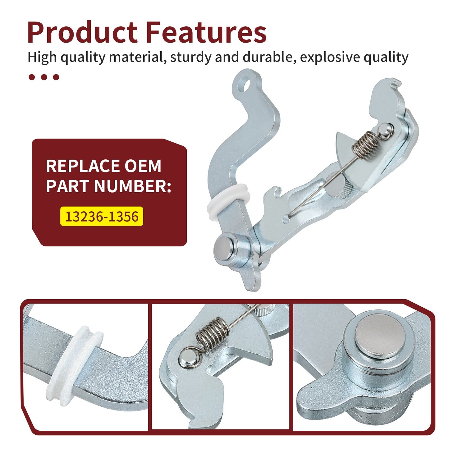 Left Brake Lever Bracket for Kawasaki Mule 4000 Trans (2009–2023)