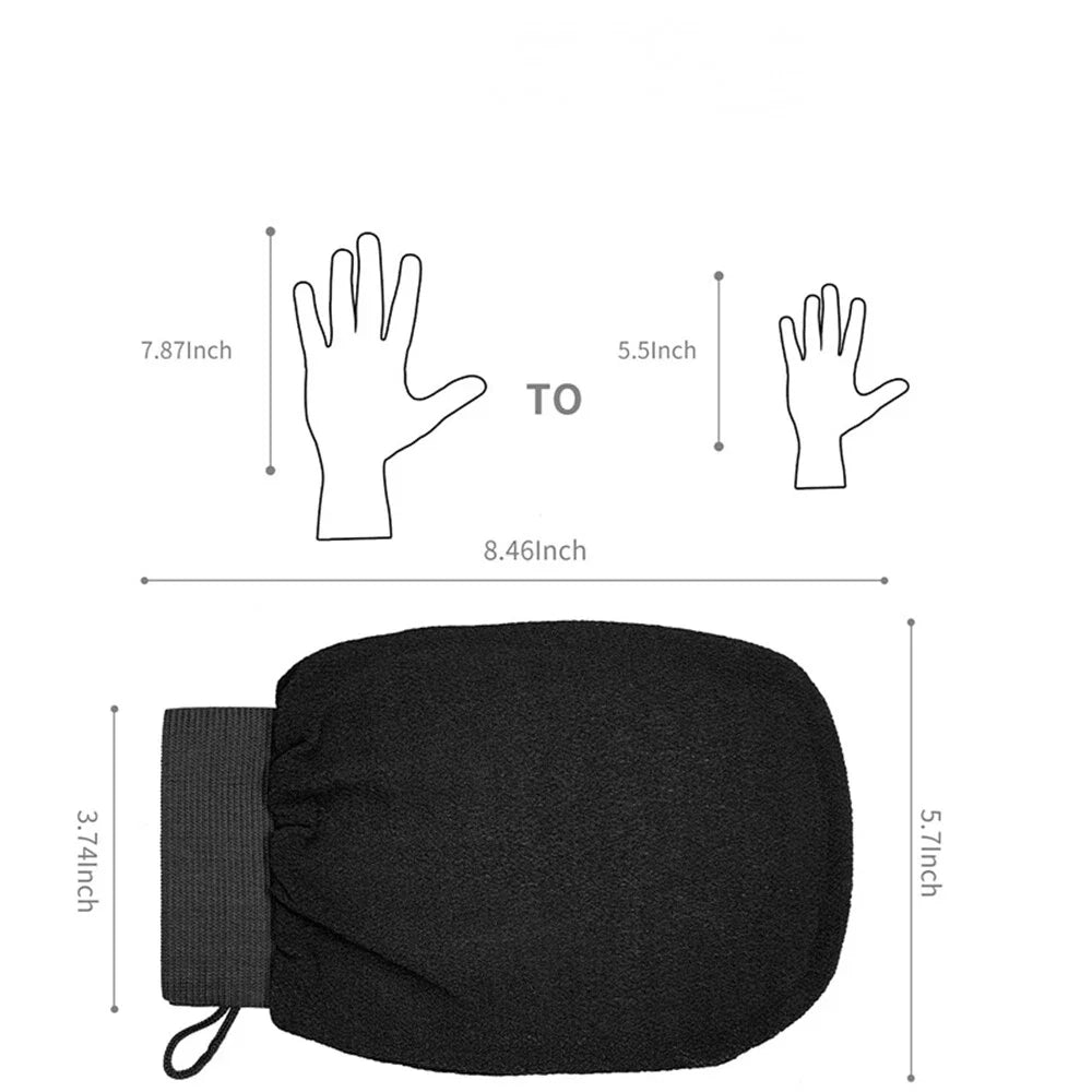 Exfoliating Body Scrub Gloves for Bath Shower Spa Massage