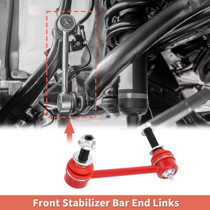 2X Front Sway Bar Links Stabilizer Link Kit for Toyota Tacoma (2005–2017)