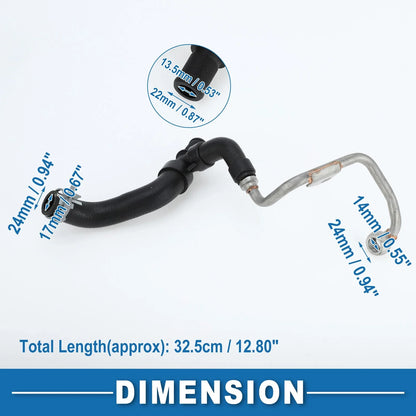 Turbocharger Coolant Hose Return Line for BMW 120i 220i 320i 430i