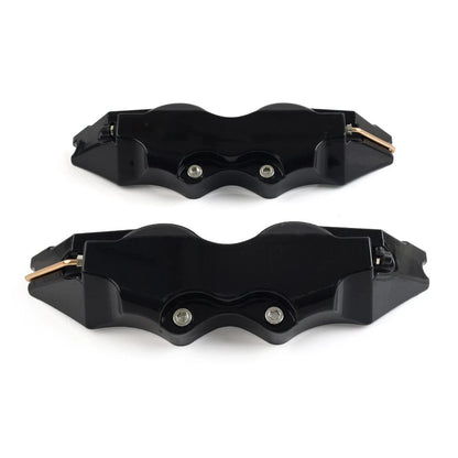 3D Style Brake Caliper Covers Set for Universal Fit (Black)
