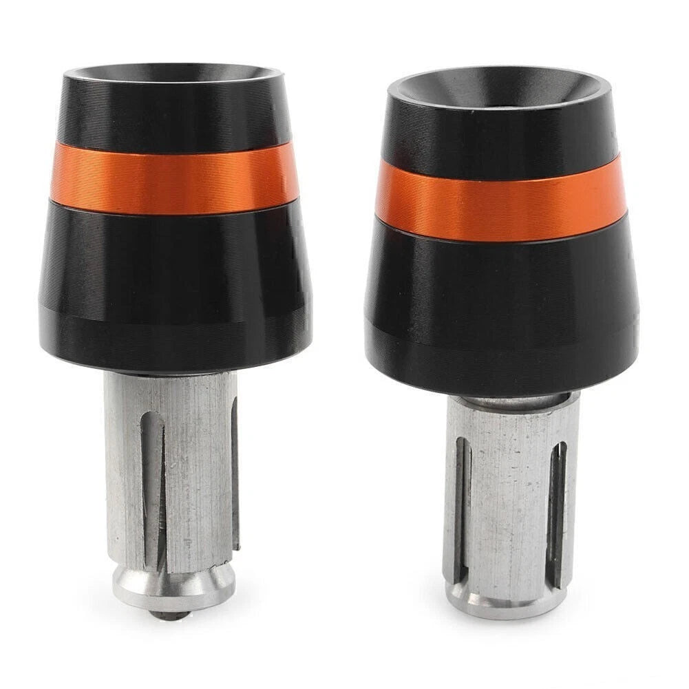 26mm Handlebar Grips End Plugs for Harley BMW Ducati Honda (Fits Various Models)