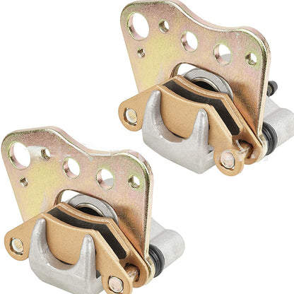 Front Brake Calipers with Pads for Polaris Sportsman 335 400 500 600 700 (1998–2014)