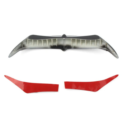 Black Batwing Fairing Brow Accent for Harley Touring FLHX (1996-2013)