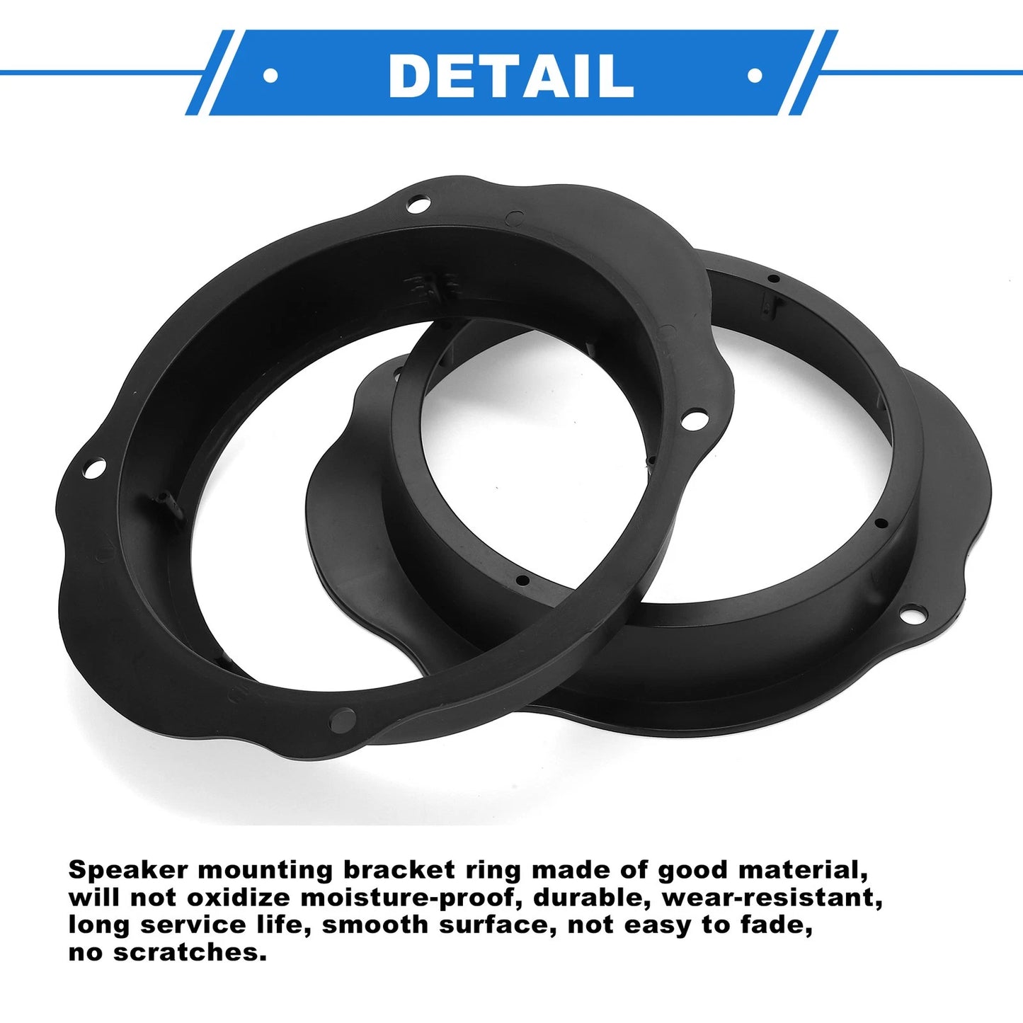 2X Speaker Spacer Ring for Ford C-Max (2013–2019) 6.5'' Tweeter