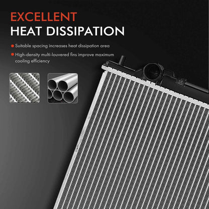 32mm Radiator for Mitsubishi Starwagon Express WA Delica D5 CV5W 1994-2021 6G72