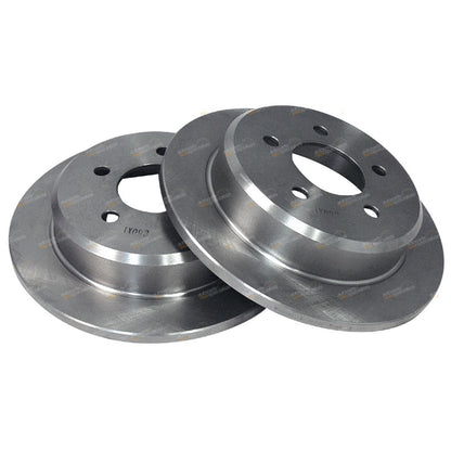 2 Rear Disc Brake Rotors for Ford Falcon Fairmont Fairlane LTD (1989–1990)