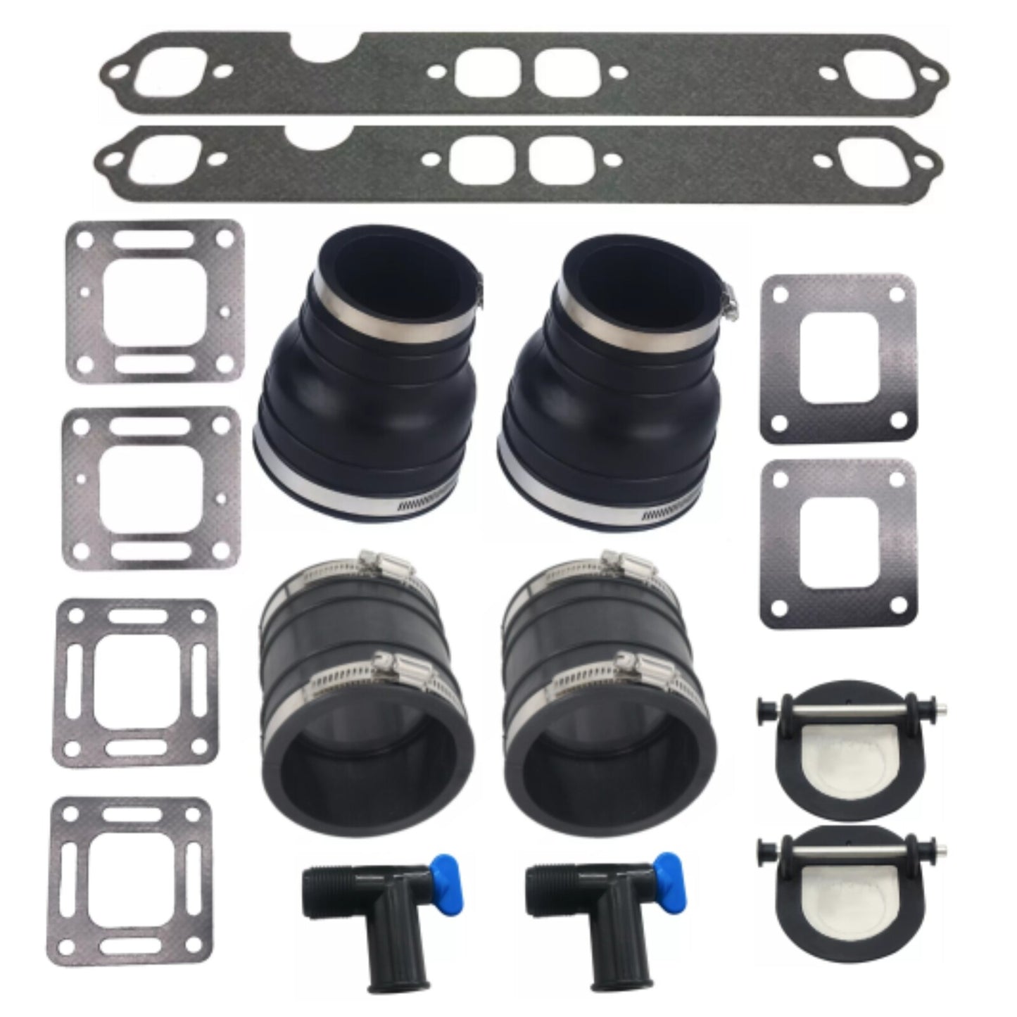 3" Wet Joint Exhaust Manifold Bellow Kit for MerCruiser V8 (200-320)