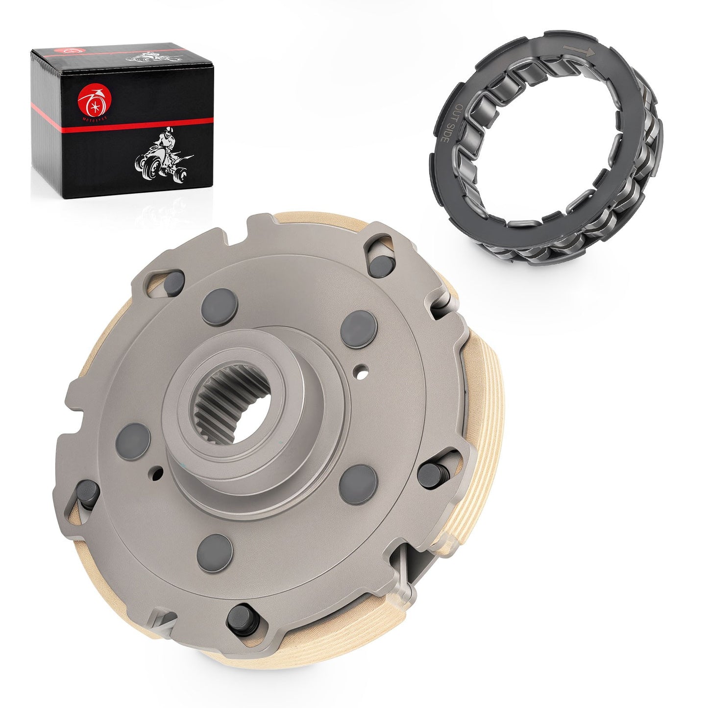Centrifugal Wet Clutch One Way Bearing for Honda TRX300FW (1988–2000)