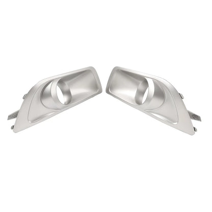 Front Bumper Fog Light Trim Bezel Cover Silver for Subaru Outback (2010–2012)
