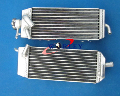Aluminum Radiator & Hose for Suzuki RM125 RM 125 RM125X RM125W RM125Y (1998-2000)