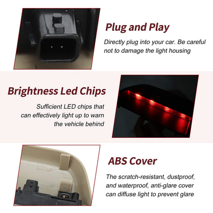LED Third Brake Light for Nissan Altima (2013–2018) No. 265903TS1A Beige
