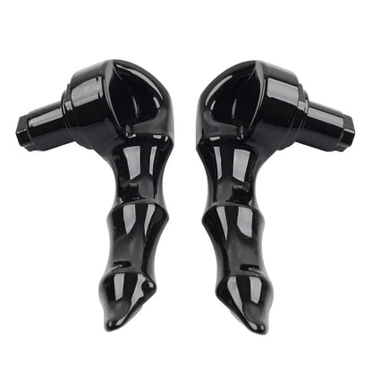 Black Saddlebag Skull Fingers Latch Handles for Harley Touring Bagger (2014- )