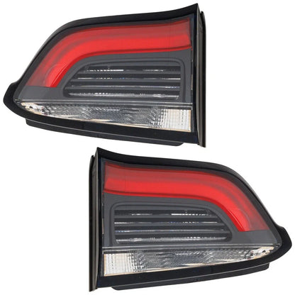 Tail Light Brake Lamp Pair for 2017-2021 Jeep Compass (2017-2021)