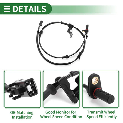ABS Wheel Speed Sensor No. 599103X360 for Hyundai Elantra (2010–2013)