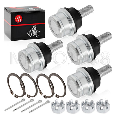 Set of 4 Front Upper A-Arm Ball Joints for Honda FourTrax 300 (1993–2000)