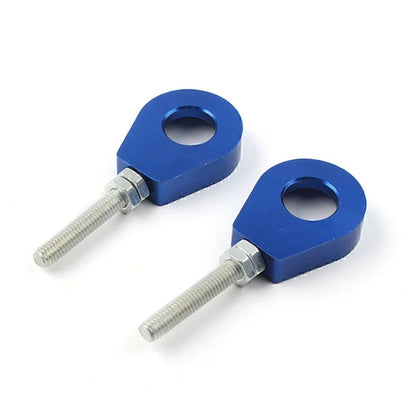 Chain Adjuster Tensioner Block for Dirt Bike Quad ATV CRF50 SSR 15mm Blue
