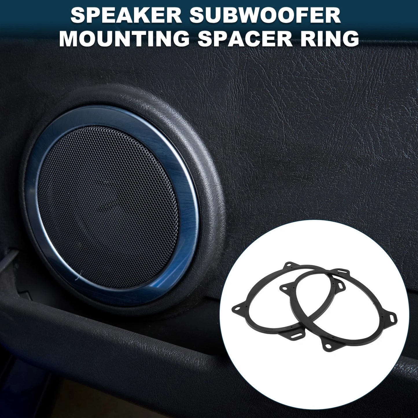 2X Speaker Spacer Ring for Toyota Corolla (2003–2013)