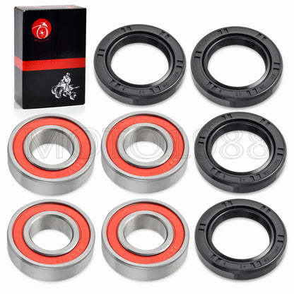 Front Wheel Bearings and Seals Kit for HONDA Recon 250 (1997–2018)