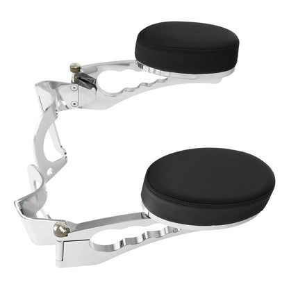 Chrome/Black Passenger Armrest for Harley Electra Glide (2014 - 2025)