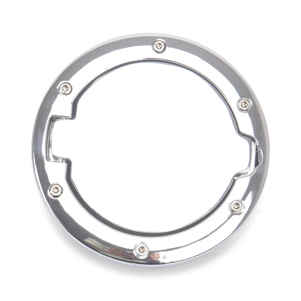 Chrome Fuel Filler Door Cover for Jeep Wrangler JK (2007-2017)