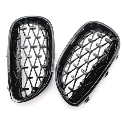 Diamond Meteor Front Kidney Grill for BMW E60 5 Series (2003-2009)