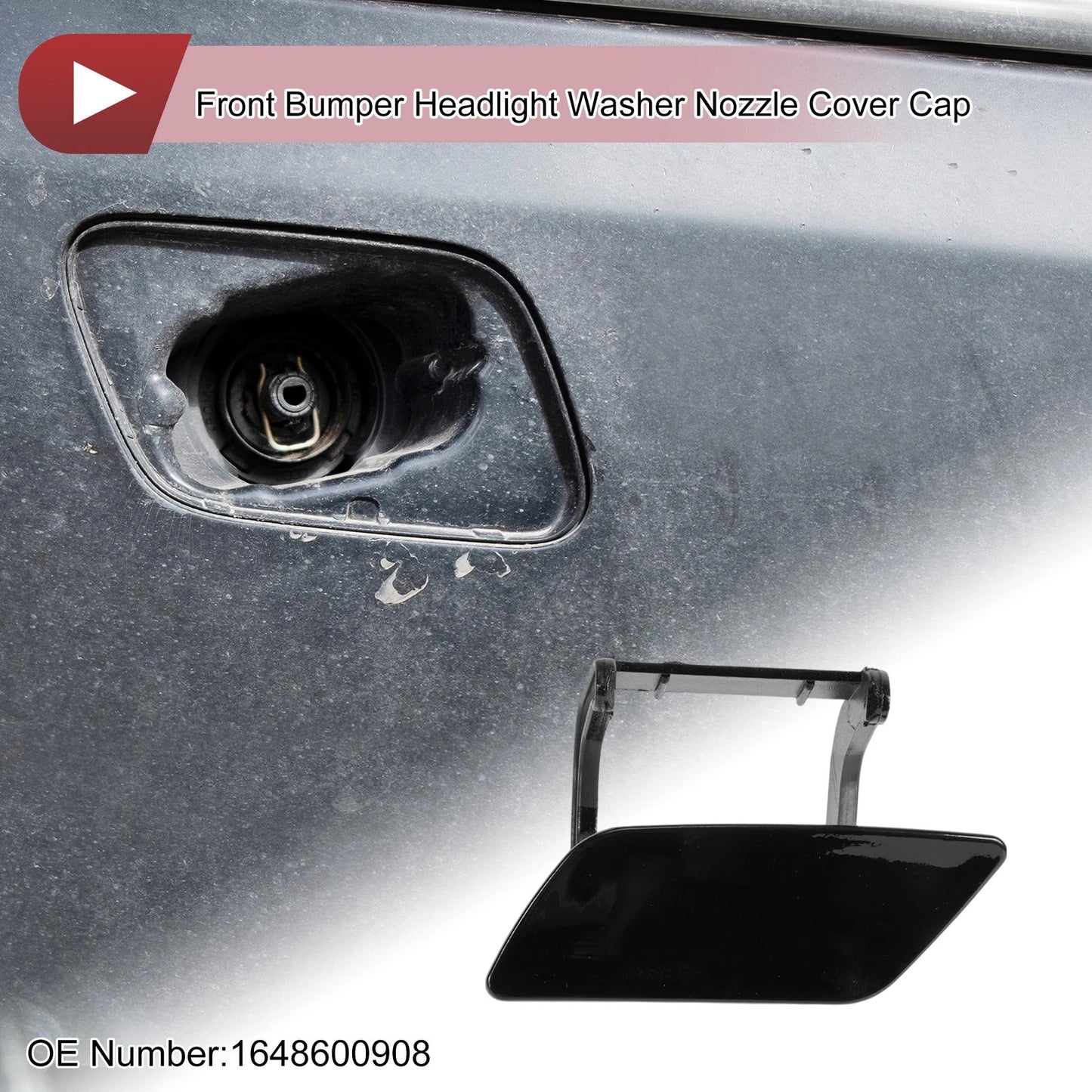 Front Left Bumper Trim Nozzle Cover No. 1648600908 for Mercedes-Benz ML350 (2006–2011)