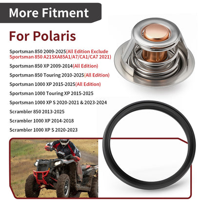 Thermostat & Seal for Polaris Scrambler Sportsman 850 1000 XP Touring (2009–2025)