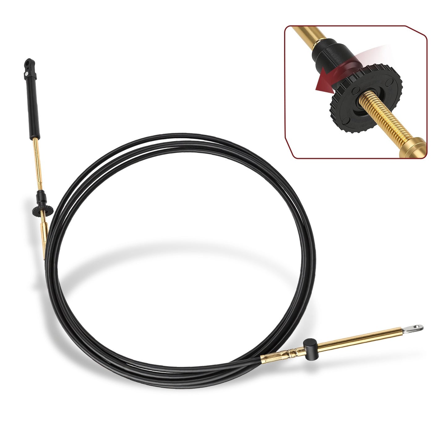 Throttle Shift Remote Control Cable for Johnson Evinrude (14')