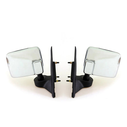 Chrome Door Mirror Set for Mitsubishi L200 Triton (2006–2015)