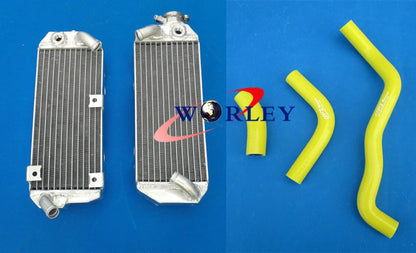Radiator and Hose for Suzuki DRZ400S DRZ400SM (2000–2008) Blue