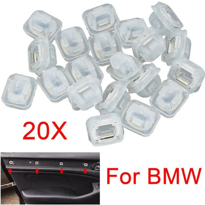 20pcs Door Trim Panel Clips for BMW 3 Series (E46,E90,E91,E92,E93) X5 (E53)