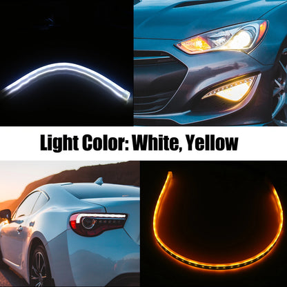 1 Pair LED Headlight Strip for Car (Daytime Running Lights)