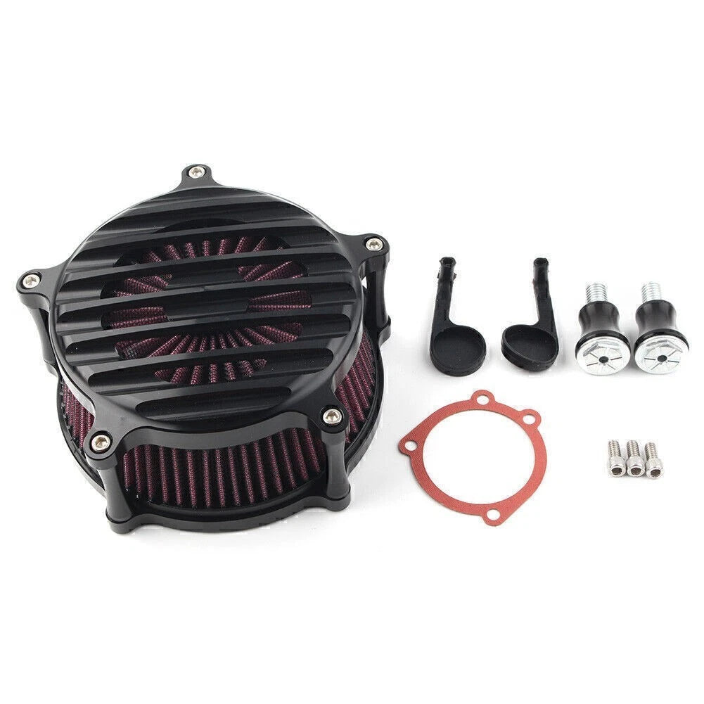 Chrome LED Fork Turn Signal Light Indicator for Harley Touring Dyna