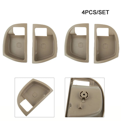 4Pcs Inside Door Handle Trim Cover for Hyundai Santa Fe (2007–2012)