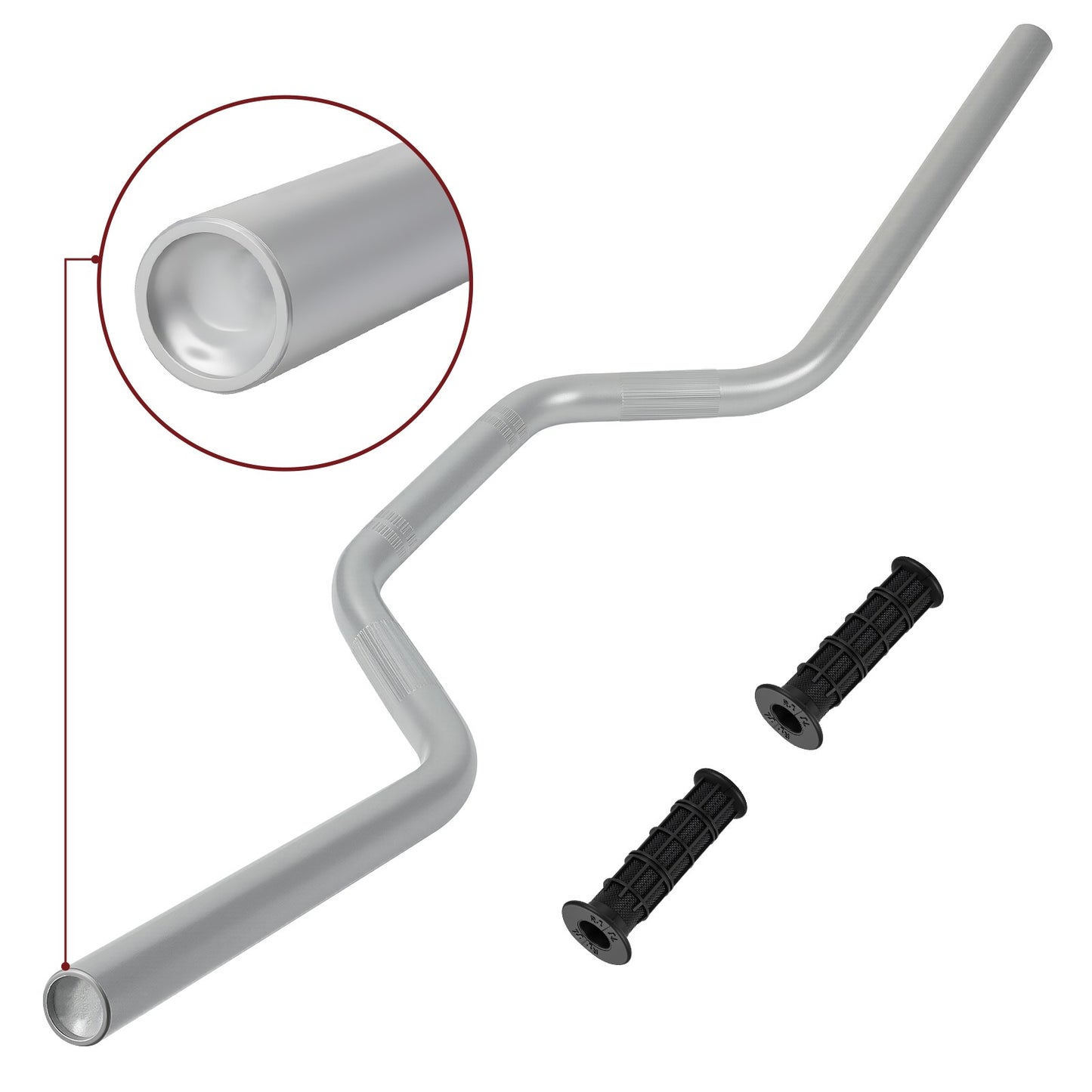 Handlebar & Grips for Yamaha Raptor 700 (2006–2012)