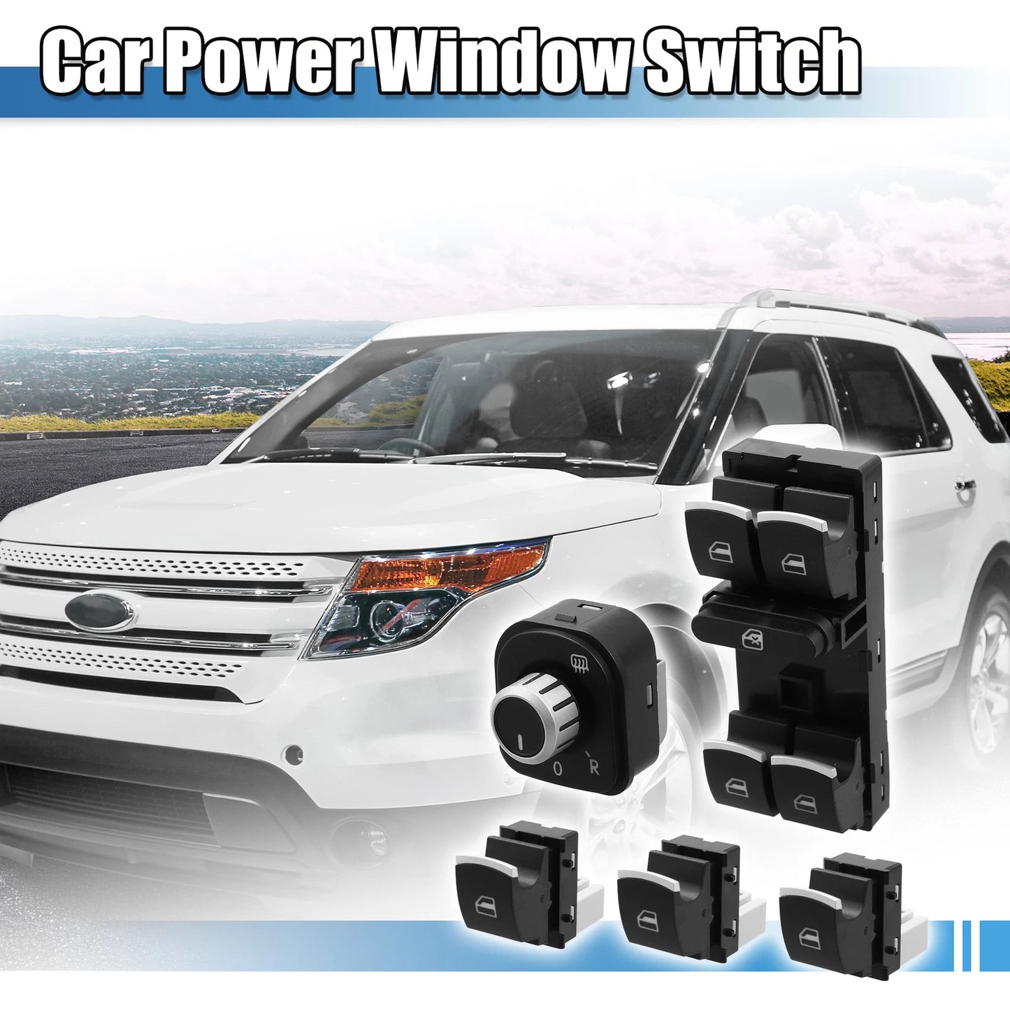 Set of 1 Power Window Switch 5ND959565B for Volkswagen CC (2009–2017)