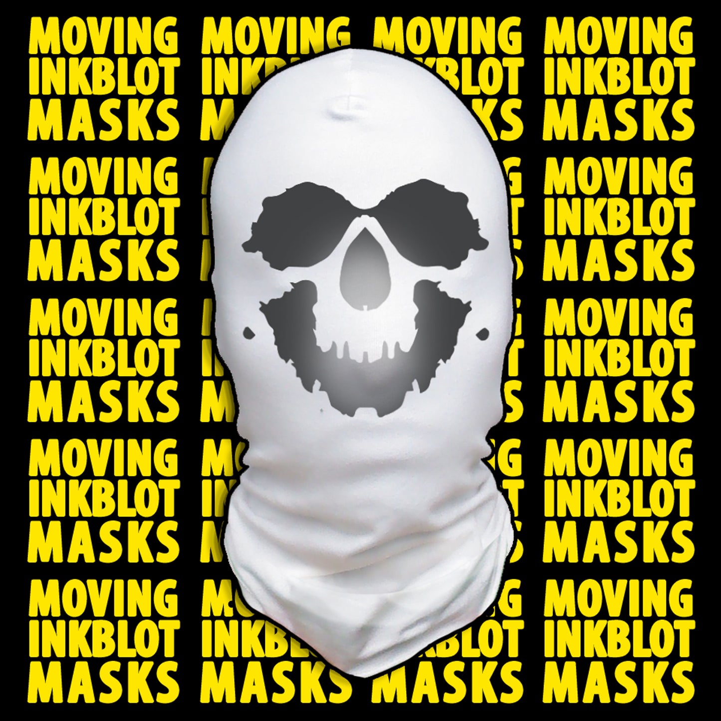 Rorschach Moving Inkblot Mask for Kids Size Small