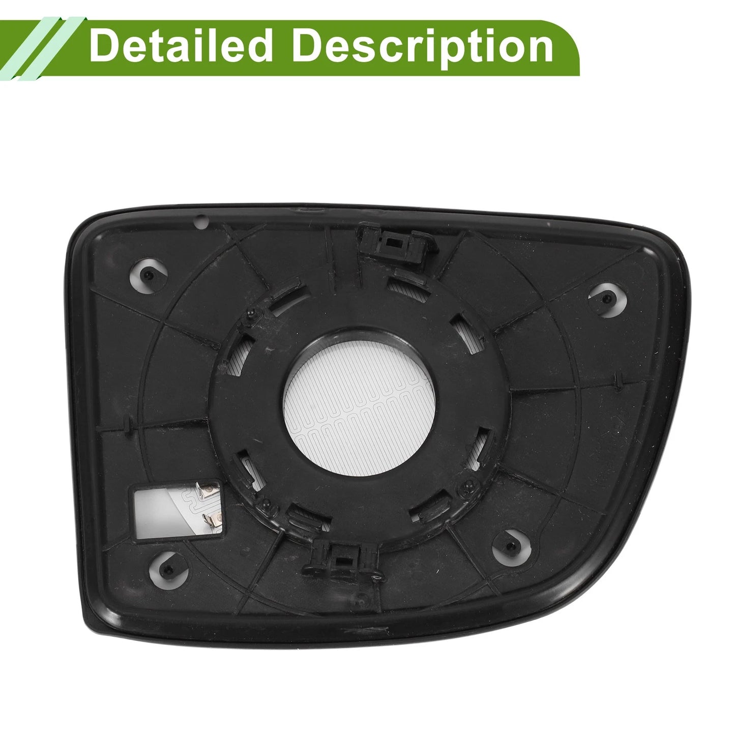 Right Heated Mirror Glass Replacement for KIA Carens (2006–2012) No. 876211D900