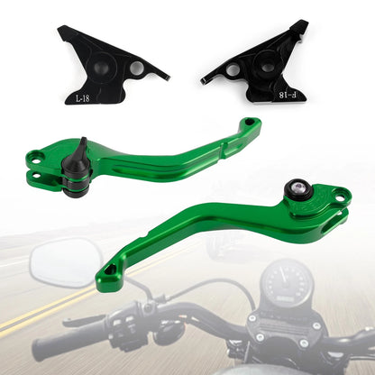 Adjustable Brake Clutch Levers for Ducati Hypermotard 1100/SP (2007–2011) Black