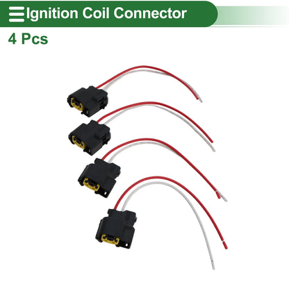 Set of 4 Ignition Coil Connectors No.S2928 for Hyundai Accent 2012–2020