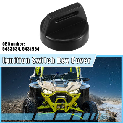 2X Ignition Switch Key Fob Cover Shell Case for Polaris RZR XP1000 (2014–2023)