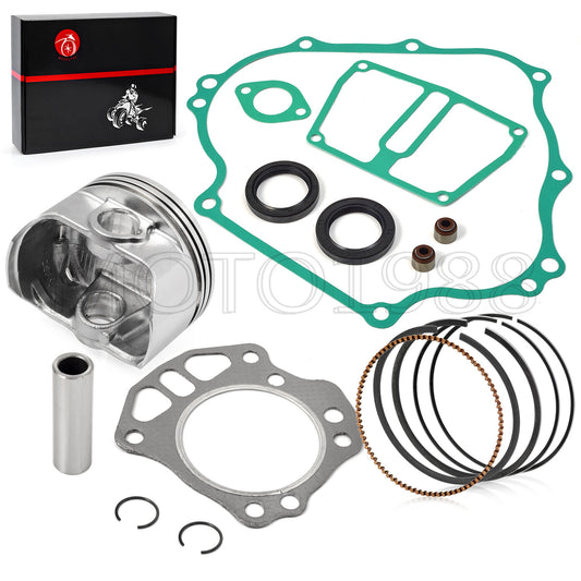 Engine Rebuild Gasket Kit with Piston Ring & Seal for EZGO Golf Cart (FJ400D)