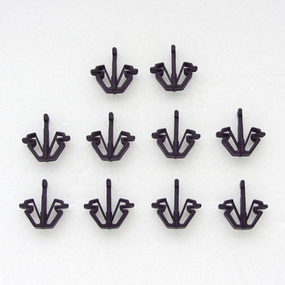 Grill Lock Clip 10 x for Toyota Hiace H50 Commuter (1989)