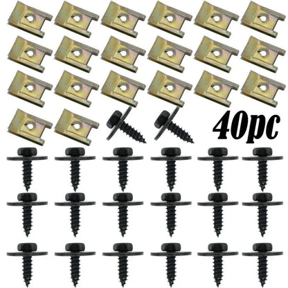 Undertray Mud Flaps Clips Sheet Fixing Hex Screw for Speed Fastener