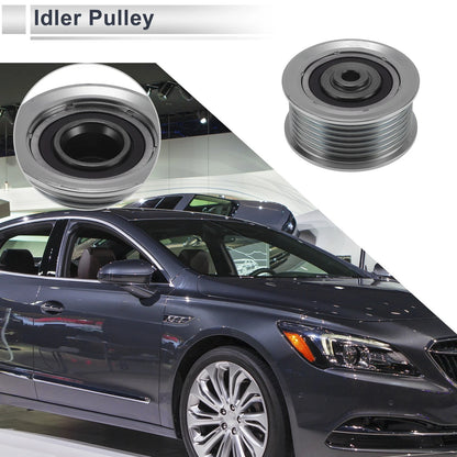 Drive Belt Idler Pulley for Buick Lacrosse (2018–2019) No. 12678158 Steel