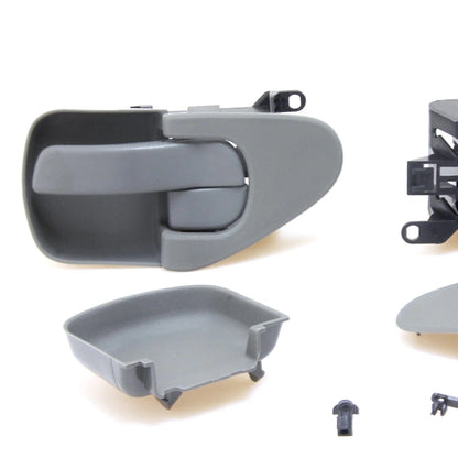 Set of 2 Gray Inner Door Handle Bezels for Nissan D40 Navara (2004–2013)