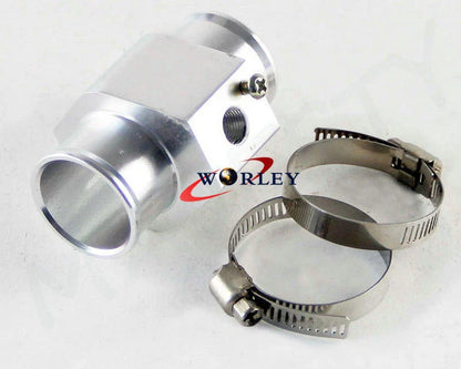 30mm Water Temp Sensor Gauge Adapter for Radiator Hose (Fits Various Models)