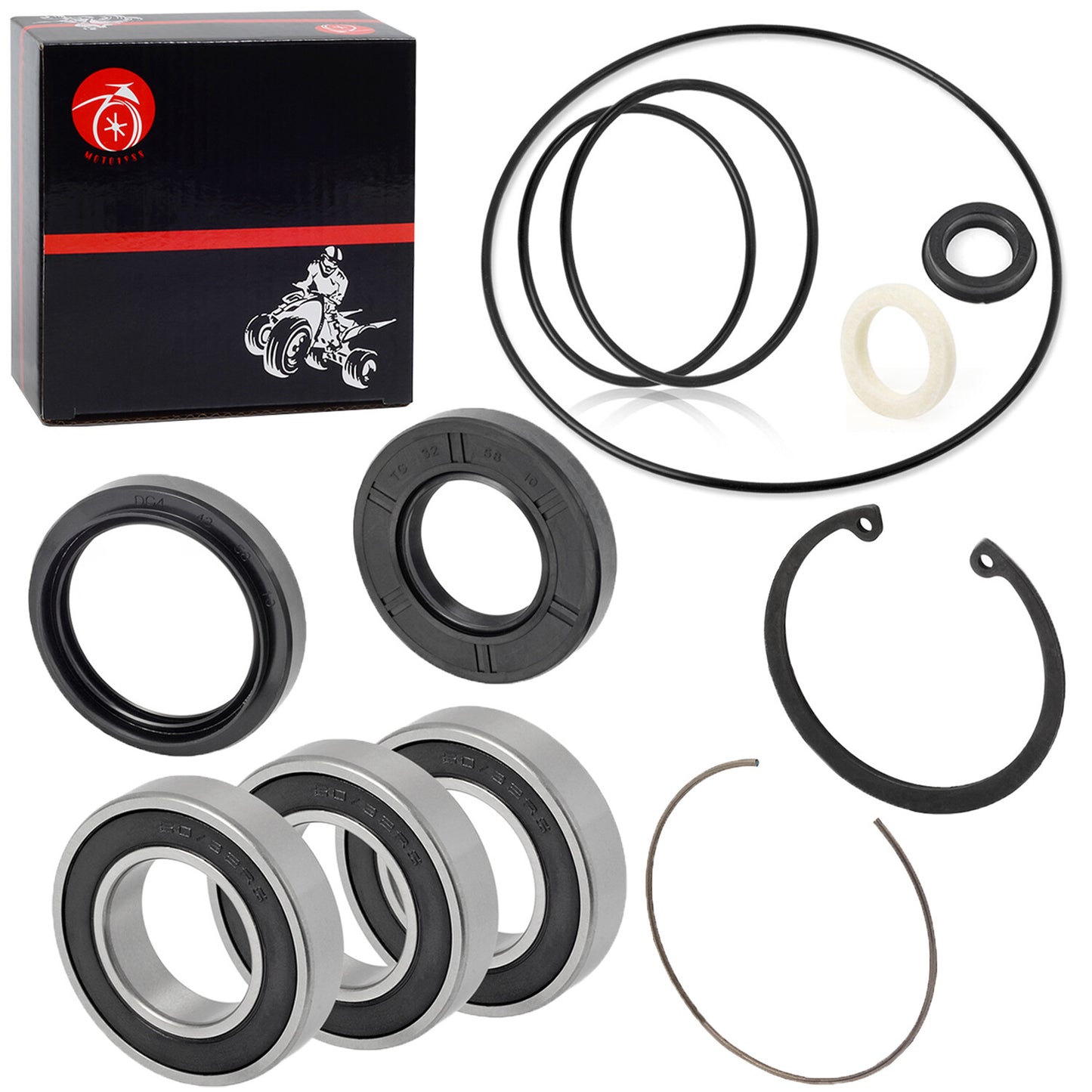 Rear Axle Wheel Bearing Seals for Honda Recon 250 (1997–2022)